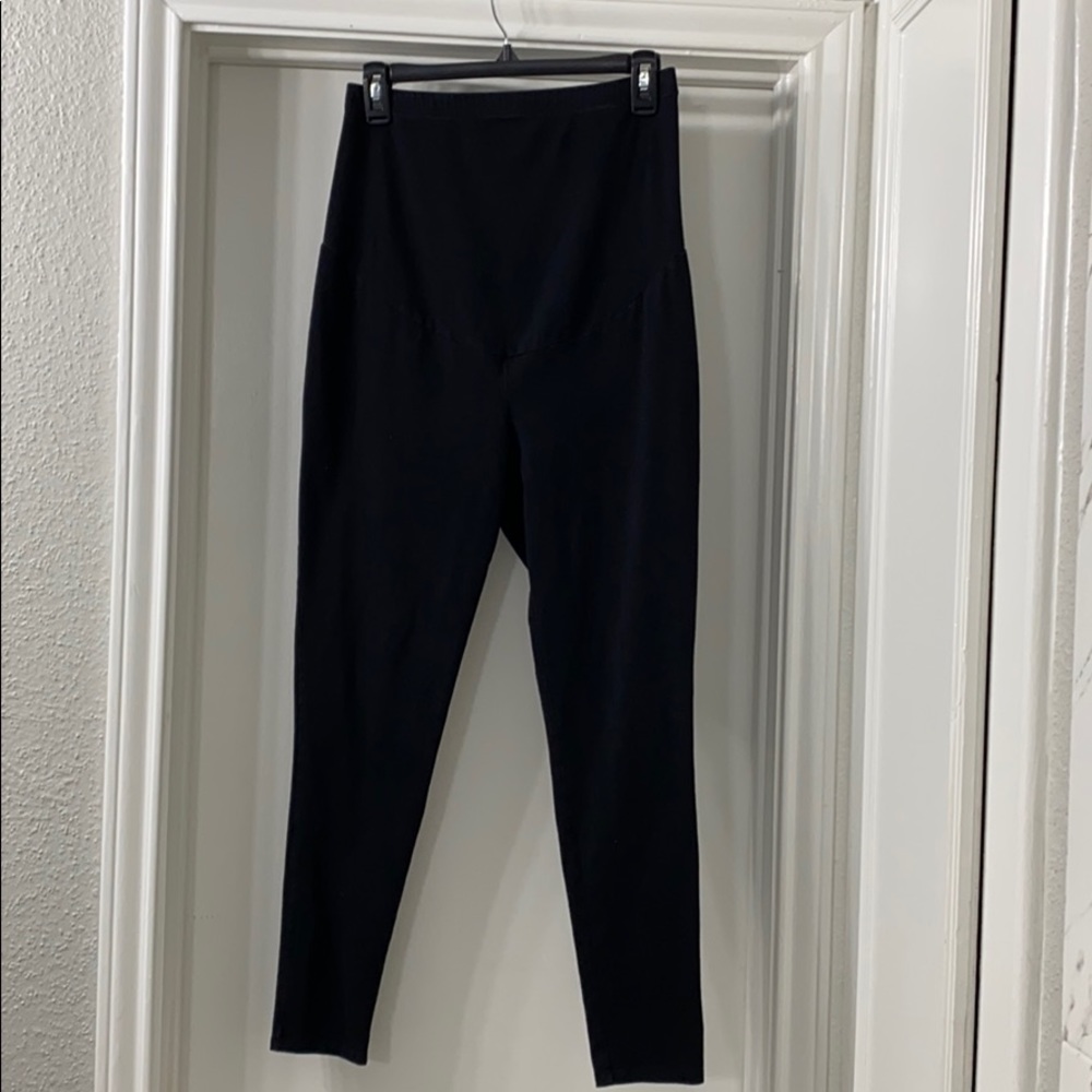 Over belly maternity pants